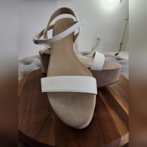 Zara Platform Sandal, Size 41
